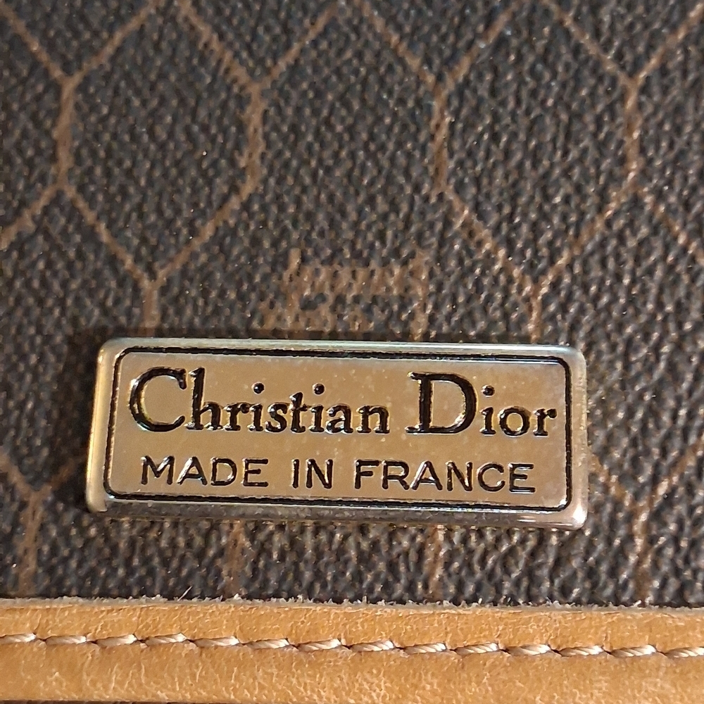 Authentic Christian Dior Shoulder Brown Honey Co Bag - Picture 14 of 16